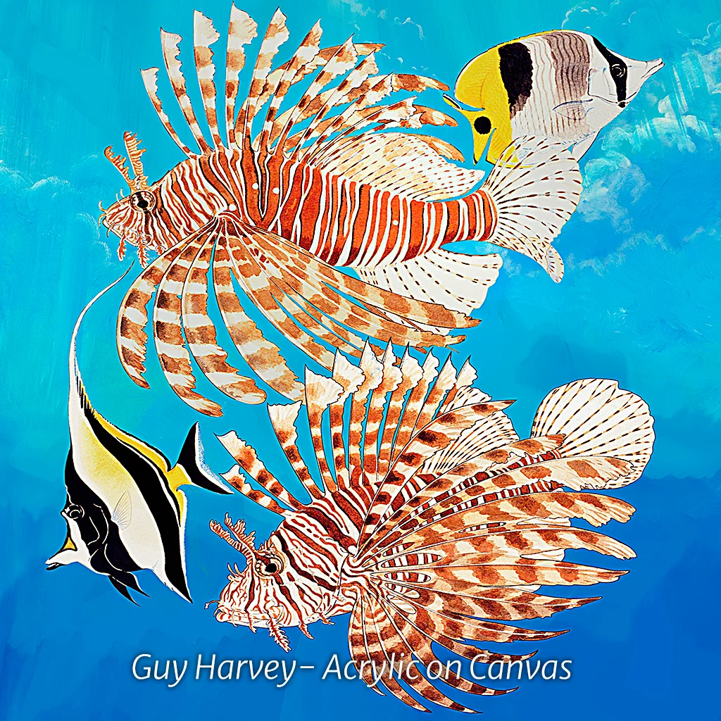 Fine art reproduction by Guy Harvey